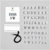 Stick and Stitch Buchstaben – Bild 3