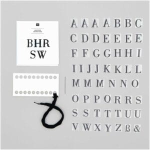 Stick and Stitch Buchstaben – Bild 3