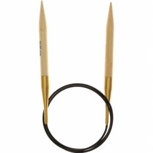Rico Rundstricknadel Holz 10, 12 ,15 und 20 mm/ 80 cm – Bild 3
