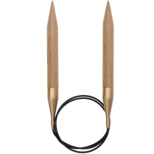 Rico Rundstricknadel Holz 10, 12 ,15 und 20 mm/ 80 cm