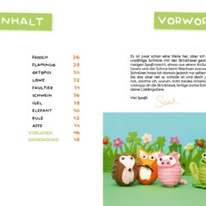 EMF Mein tierisch lustiges Strickliesel Buch