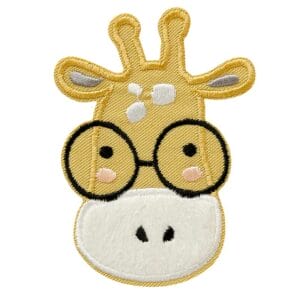 Applikation Giraffenkopf
