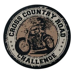 Applikation Patch Cross Country Road