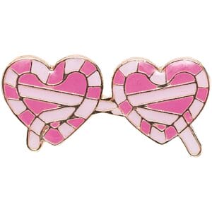 Pin Herz Sonnenbrille 30 x 15