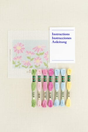 Tapesserie Stickpackung Gänseblümchen – Bild 2