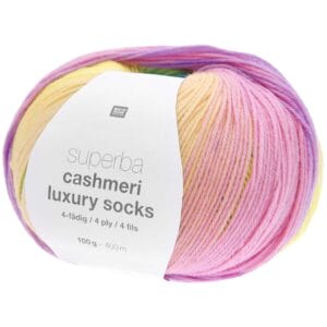 Rico Superba Cashmeri Luxury Socks 4-fädig 100g