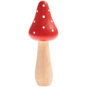 Holz Pilz Fliegenpilz 11 x 4 cm