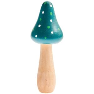 Holz Pilz Türkis Metallic