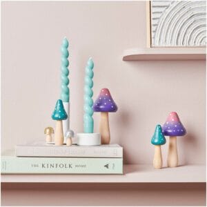 Holz Pilz Lila Metallic