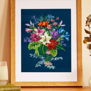 Goblinbild “Blumenstrauß” aus dem Dollfus Mieg et Cie Archiv