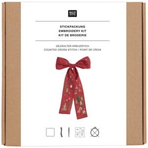 Rico Stickpackung Schleife Weihnachtslandschaft – Bild 3