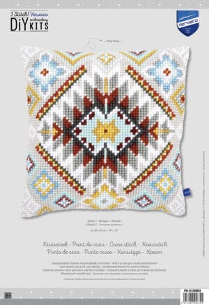 Polsterstickpackung ethnisches Muster 40 x 40 cm – Bild 2