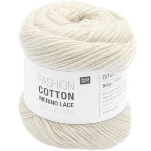 Rico Fashion Cotton Merino Lace Solid 50g – Bild 3