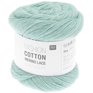 Rico Fashion Cotton Merino Lace Solid 50g – Bild 6