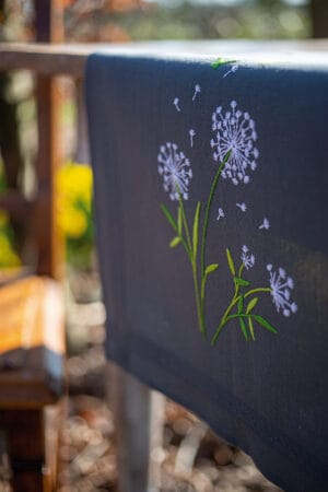 Set - Tischläufer bedruckt "Pusteblumen " 40 x 100 cm – Bild 4