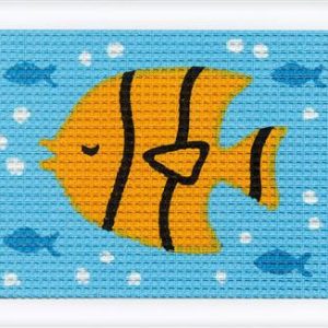 Stickbildpackung Fisch