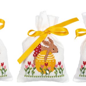 3er Set Osterhasentütchen