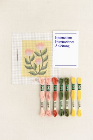 Tapesserie Stickpackung Sommerdalie – Bild 2