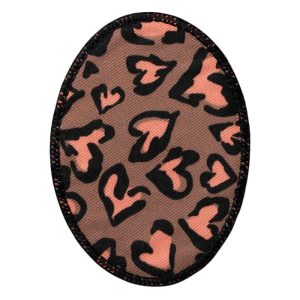 Patches Herzen braun