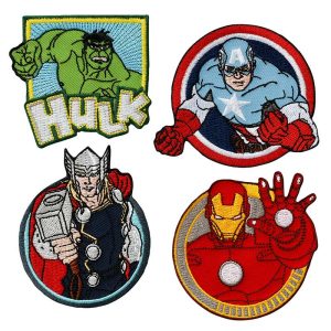 Applikation Avengers sortiert 7,5 x 7,5 cm